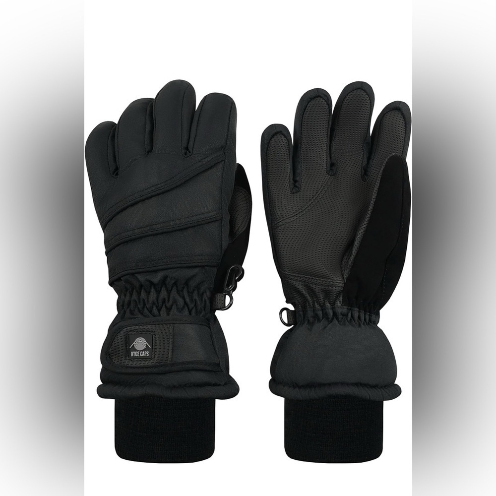 NWT N'Ice Caps Kids Waterproof Winter Thinsulate Warm Gloves